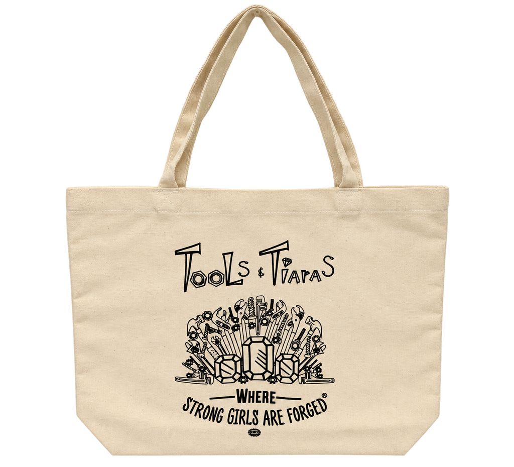 Where Strong Girls Are Forged® Canvas Tote Bag