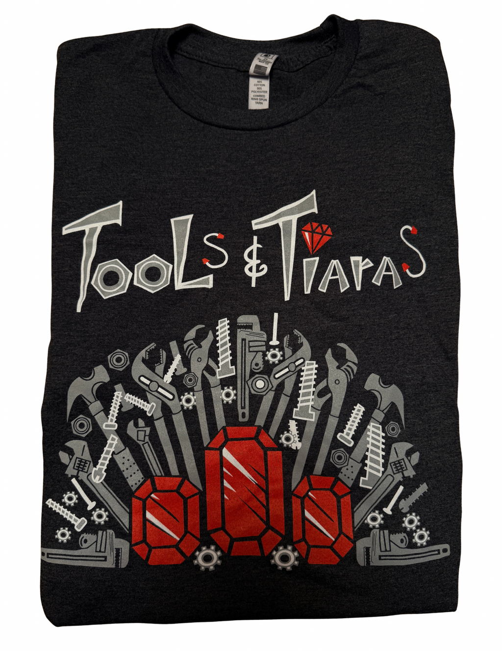 Heather Gray USA Made Bayside Tee Premium Unisex