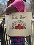Tools & Tiaras Tote Bag